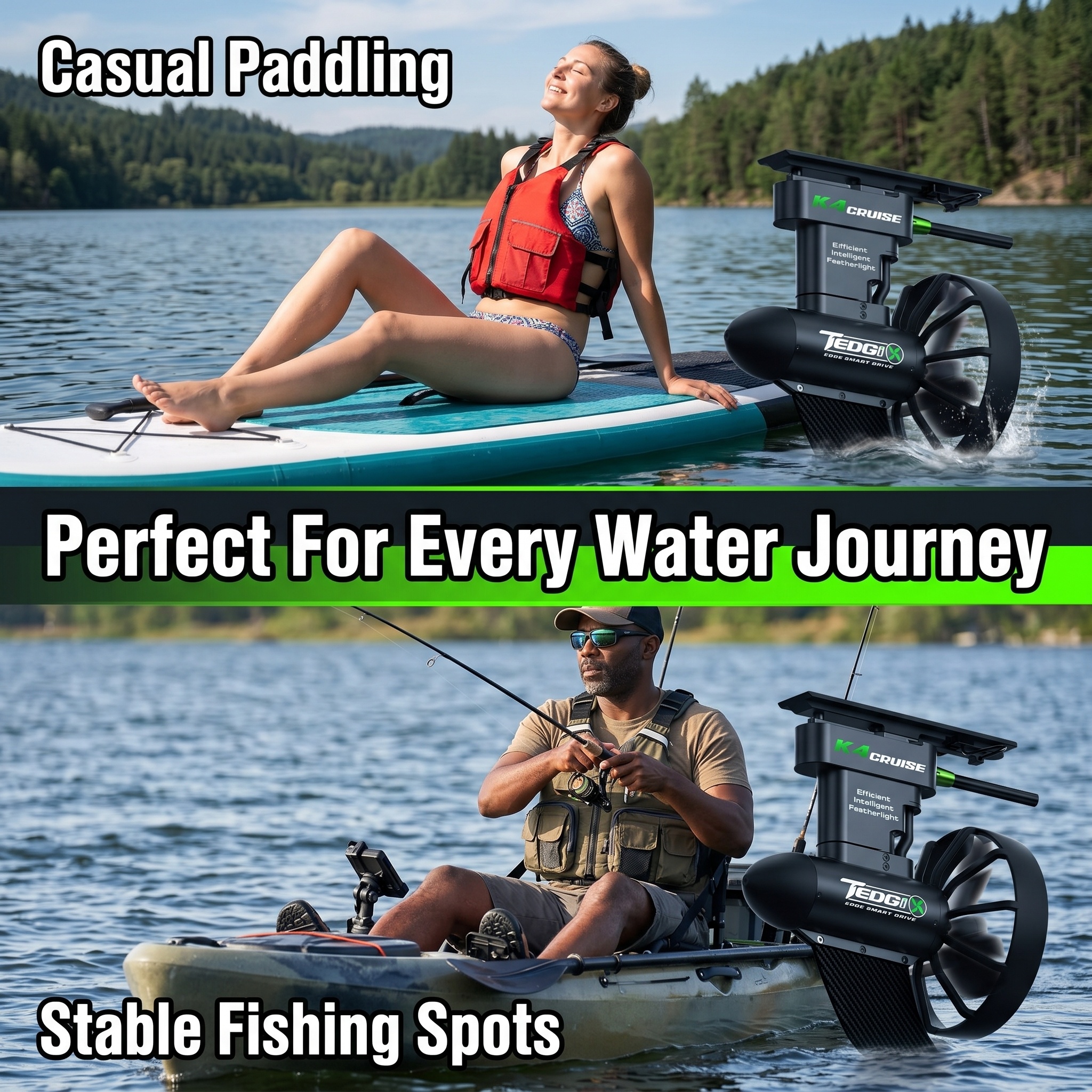TRIMIX Smart Drive K4C SUP Kay - Fishing Boat Trolling Motor ulasan dan harga