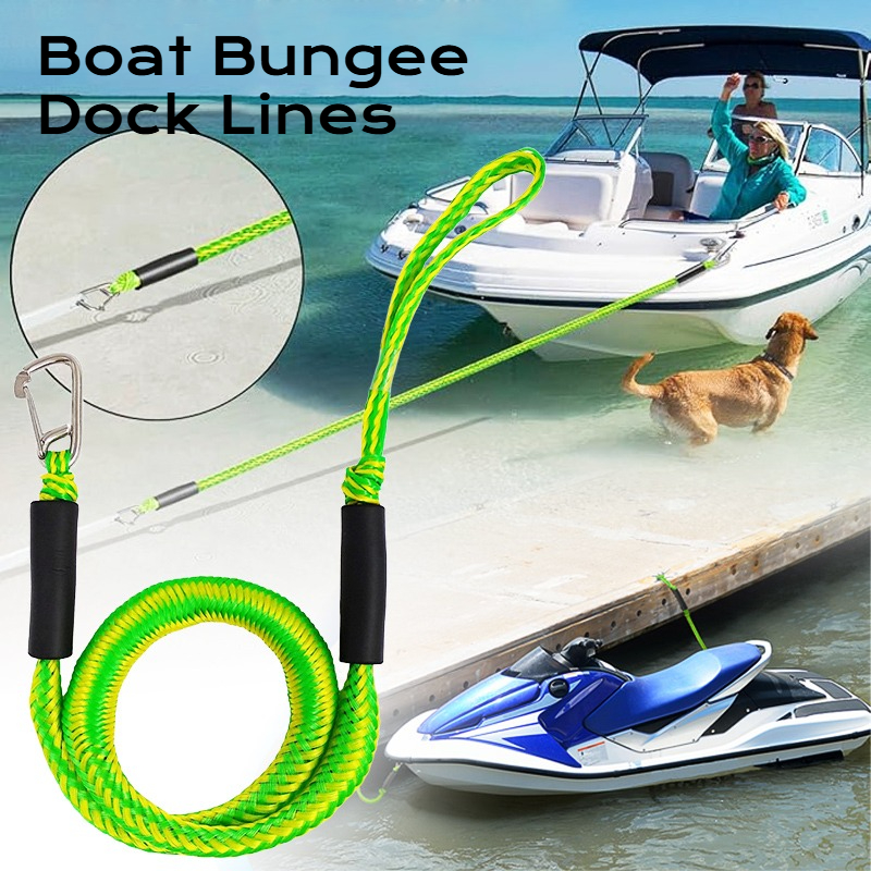 Boat Bungee Dock Line M8 Hook  - Fishing Boat Anchor ulasan dan harga