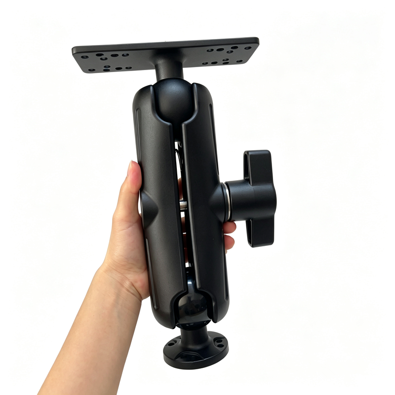 Aluminum Fish Finder Mount wit - Fishing Boat Depth Finder ulasan dan harga