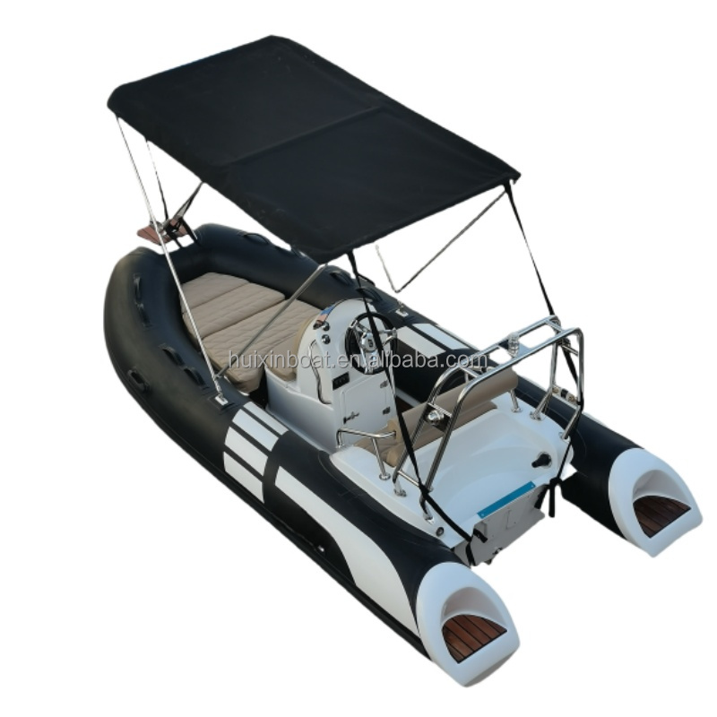 13ft Luxury Deep V RIB390 Spor - Fishing Boat Fiberglass ulasan dan harga